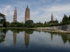 Reflection of the Three Pagodas
